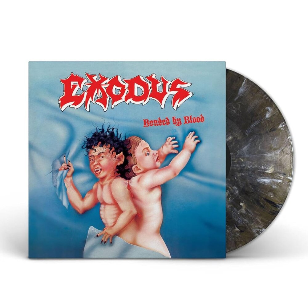 Exodus Bonded By Blood LP ~! Ltd Ed Colored Vinyl ~ New/Sealed!